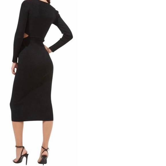 Nwt astr alora sweater dress in black - Picture 5 of 5